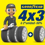 Promoción 4×3 de Goodyear en Confortauto