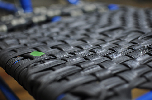 Reciclaje de neumáticos usados: manualidades