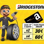 CONFORTAUTO Y BRIDGESTONE REGALAN HASTA 60€ PARA AMAZON
