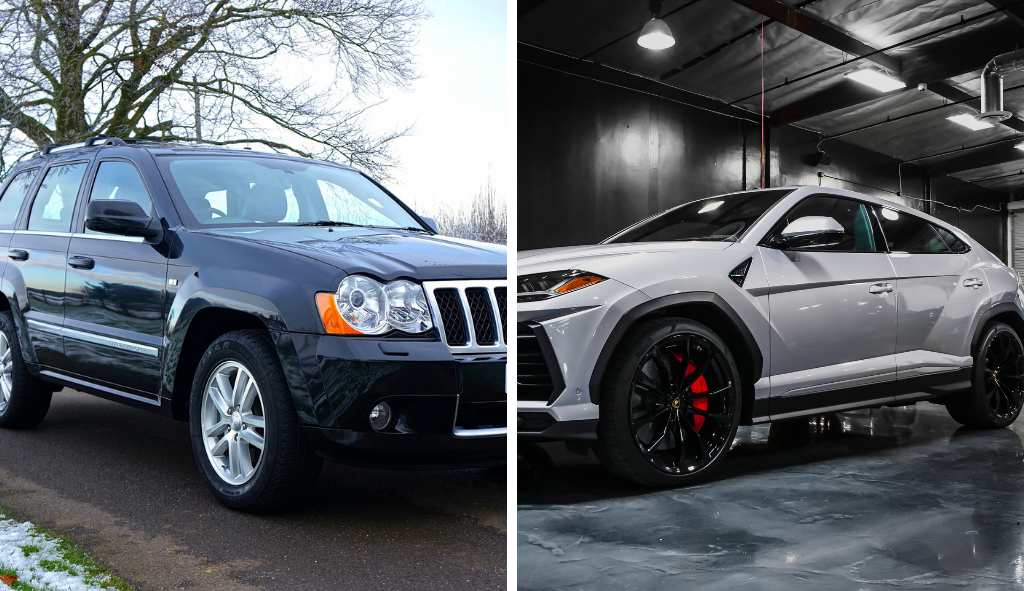 cuál es la diferencia entre un SUV y un Crossover