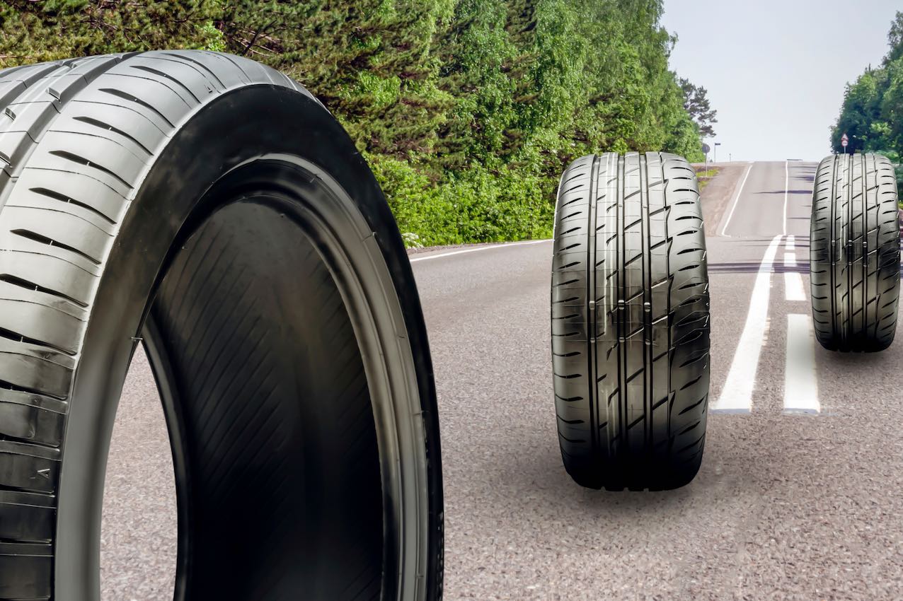 Resistencia a la rodadura de un neumático