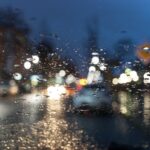 Cómo conducir con lluvia