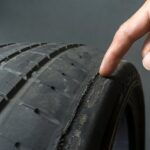 Neumáticos desgastados