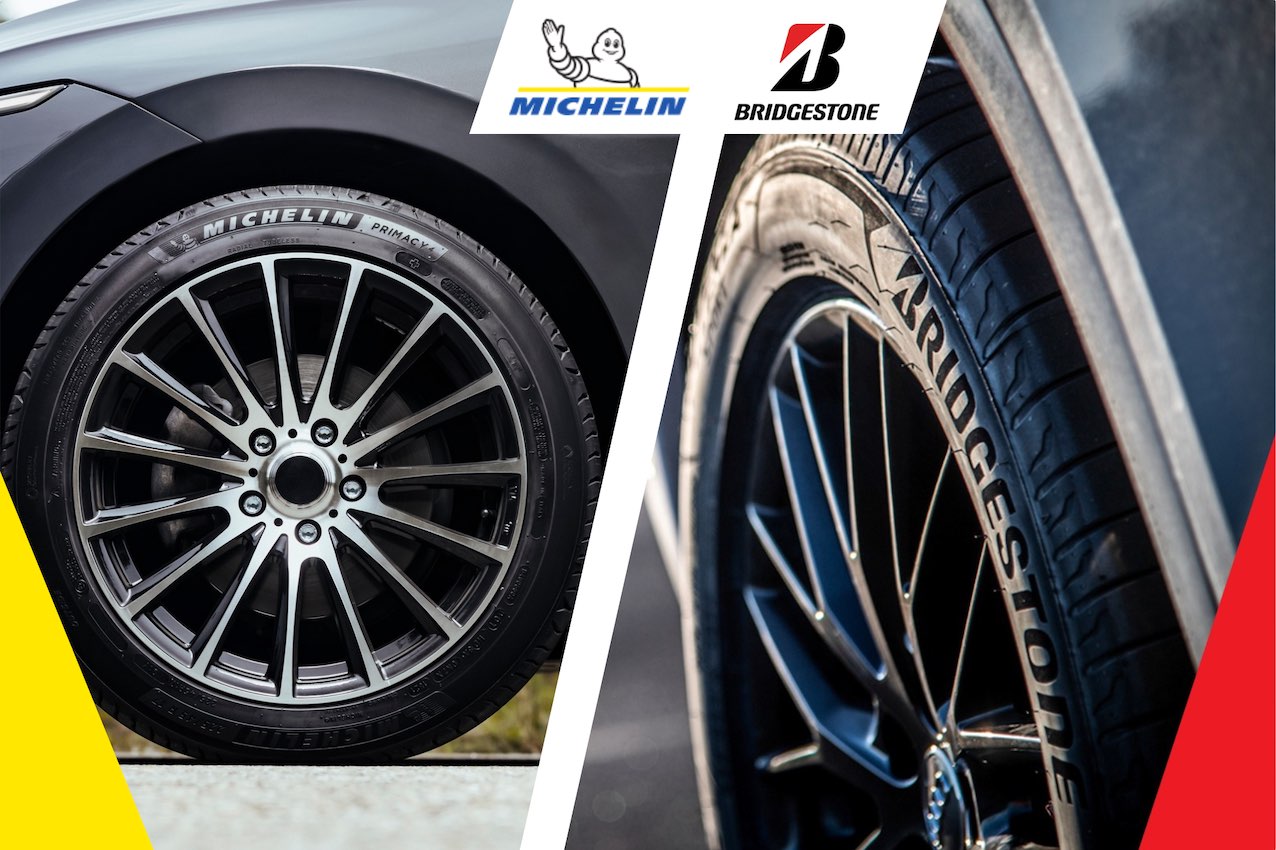 Neumáticos Michelin y Bridgestone