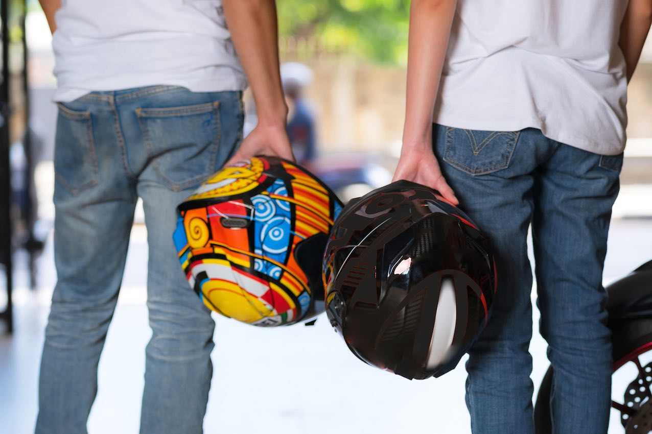 tipos de cascos de moto