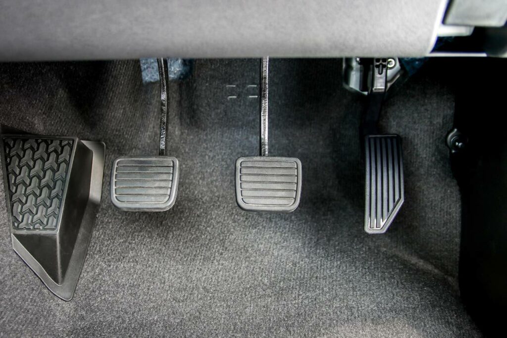 pedales del coche