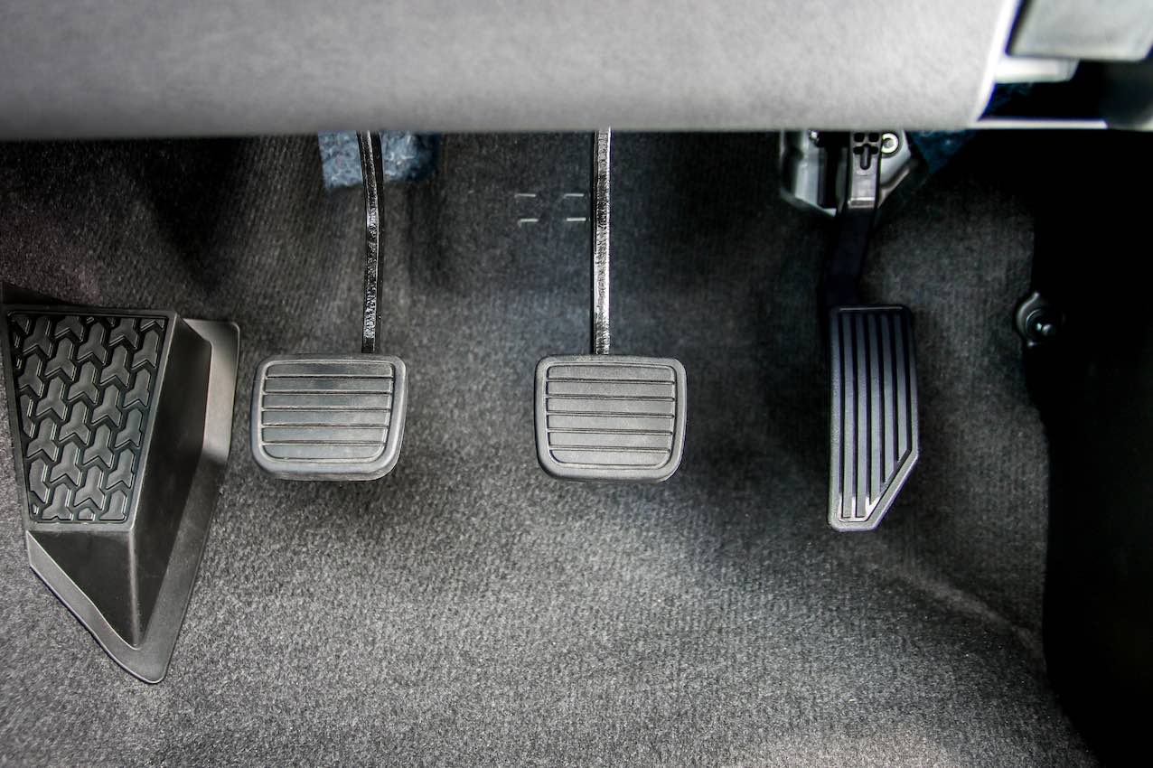 pedales del coche
