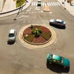 Intermitentes en las rotondas