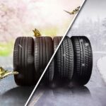 Llevar neumáticos de verano en invierno