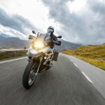 Ir en moto en invierno