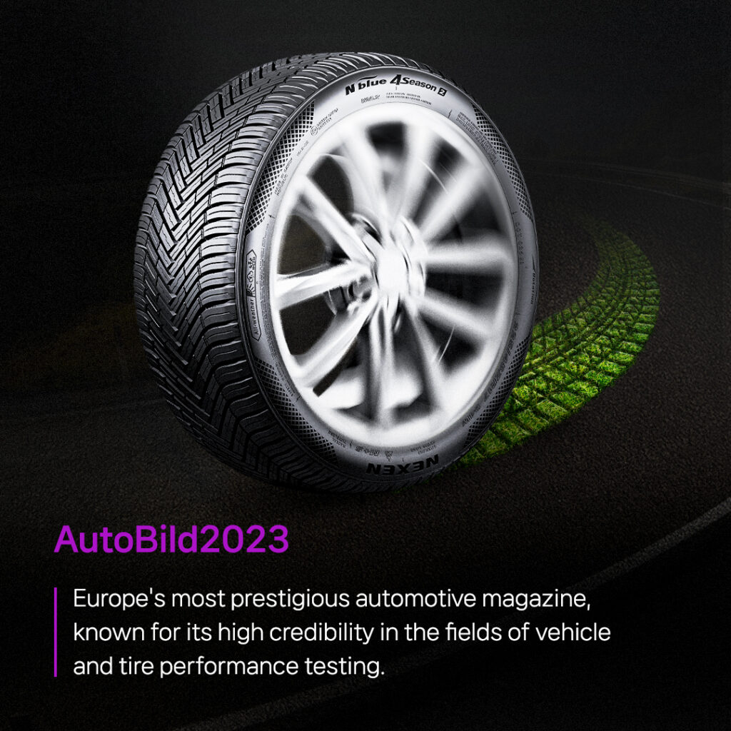 El neumáticos N'blue 4 Season 2 de Nexen Tire premiado