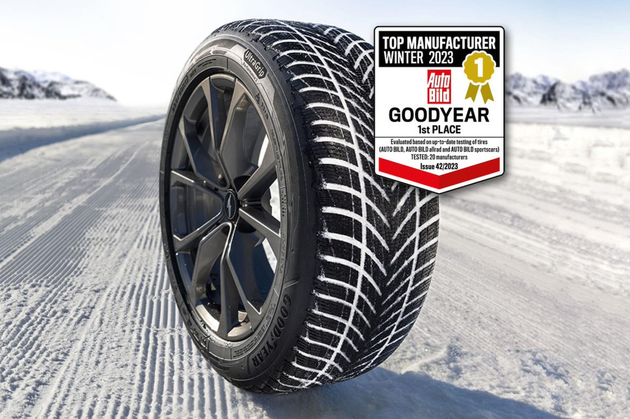 Premio neumático de invierno a Goodyear 