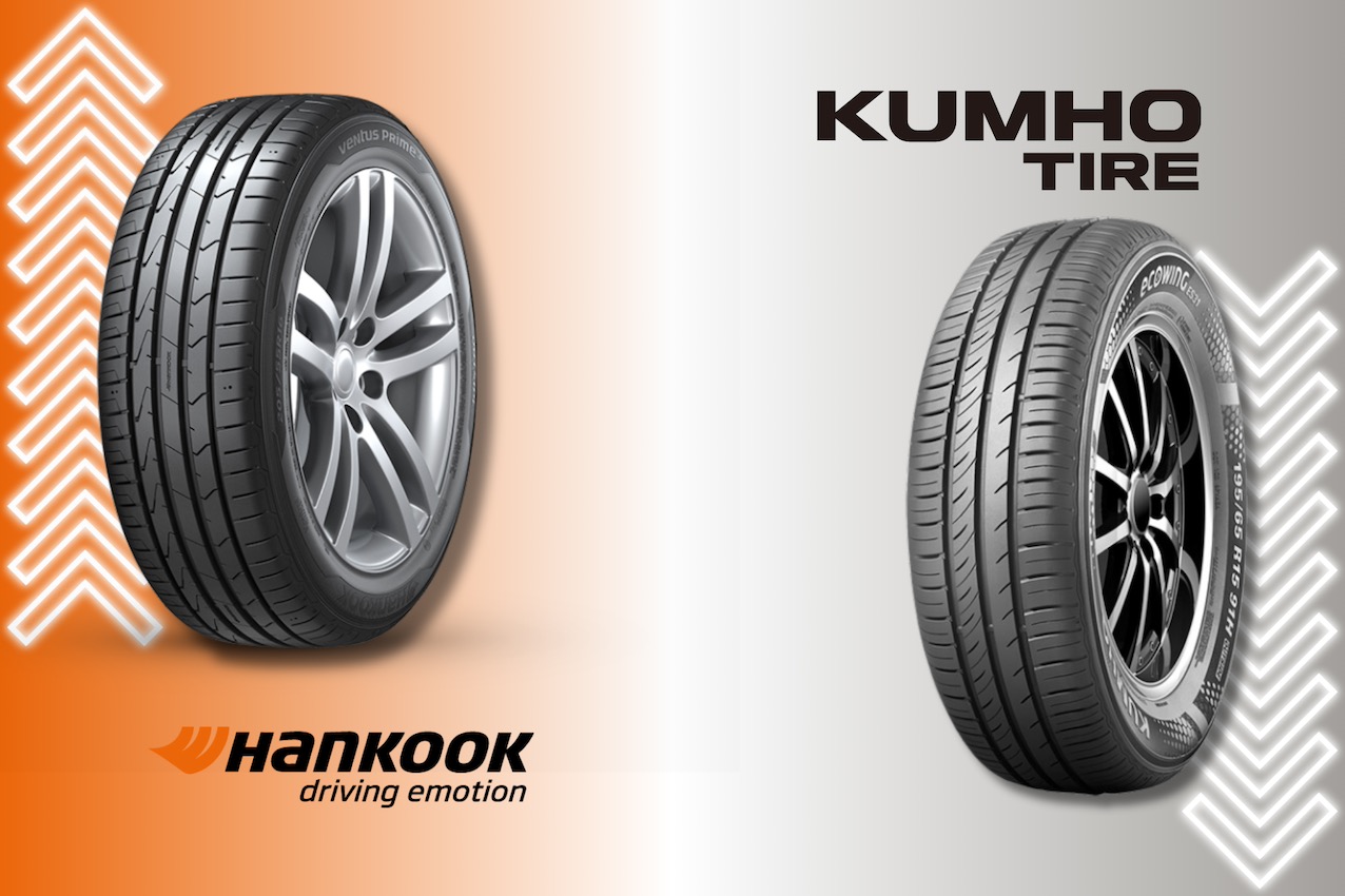 El mejor neumático 205/55 R16 Hankook y Kumho