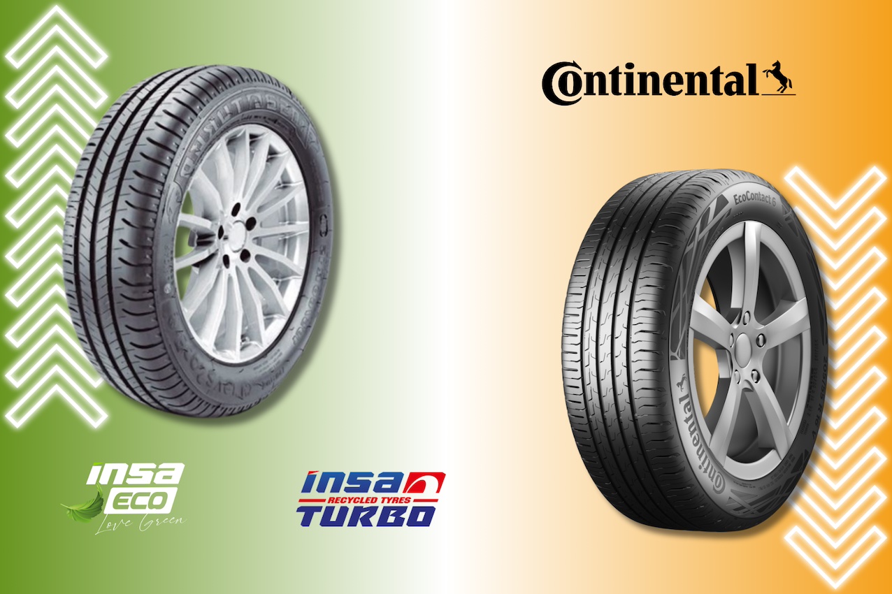 Mejores neumáticos de verano Insa Turbo y Continental