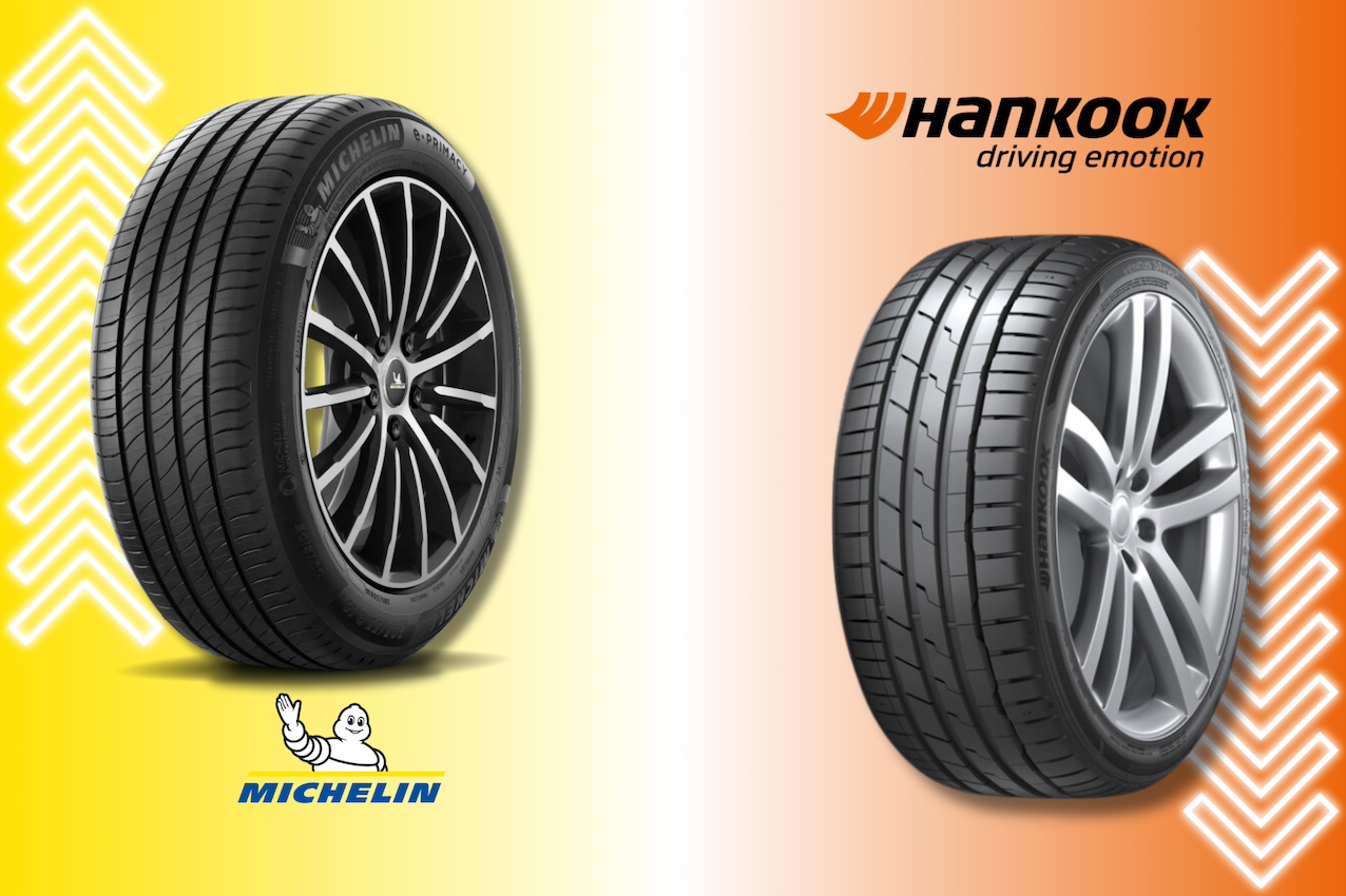 Mejores neumáticos de verano Michelin y Hankook
