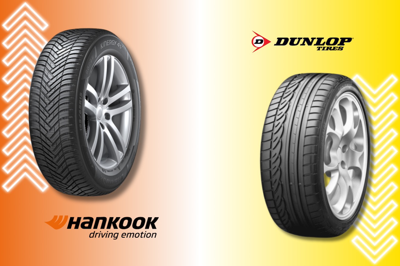 Neumáticos antipinchazos Hankook y Dunlop