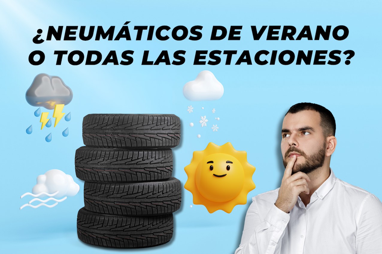 diferencia entre neumáticos de verano y todas las estaciones