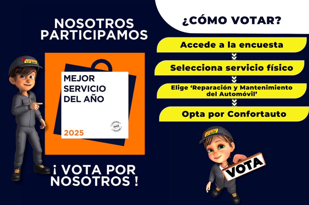 Vota a Confortauto al Mejor Servicio de 2025