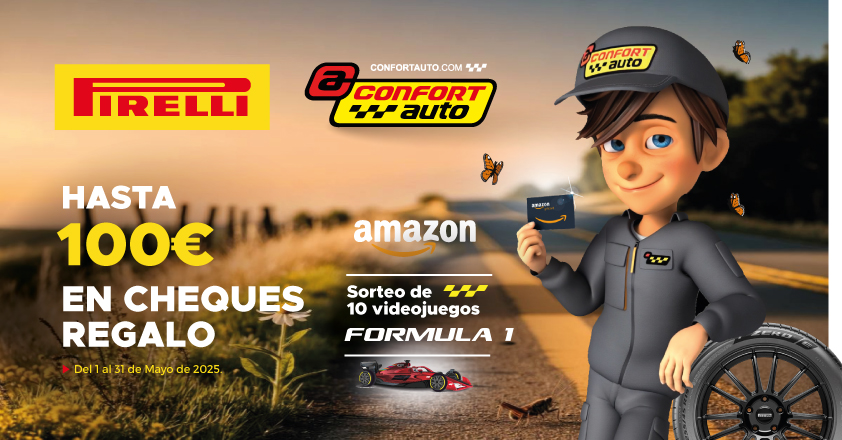 Aprovecha la oferta de Pirelli en ConfortAuto